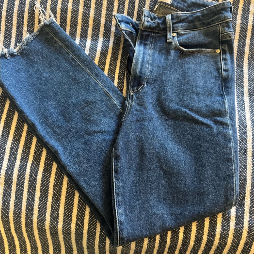 PAIGE Men's Distressed Blue Skinny Jeans